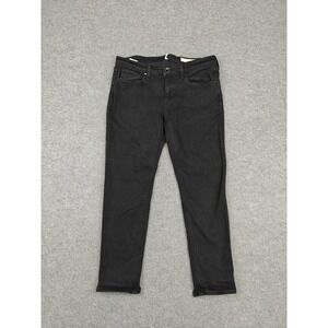 Rag & Bone Dre Jeans Womens 26 Black Low Rise Slim Boyfriend Stretch Denim
